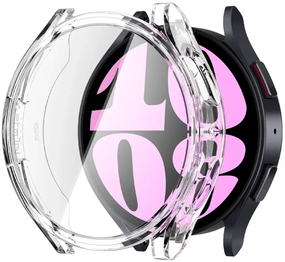 Spigen Ultra Hybrid - Samsung Galaxy Watch 6 (40MM) Hoesje - Transparant afbeelding 1