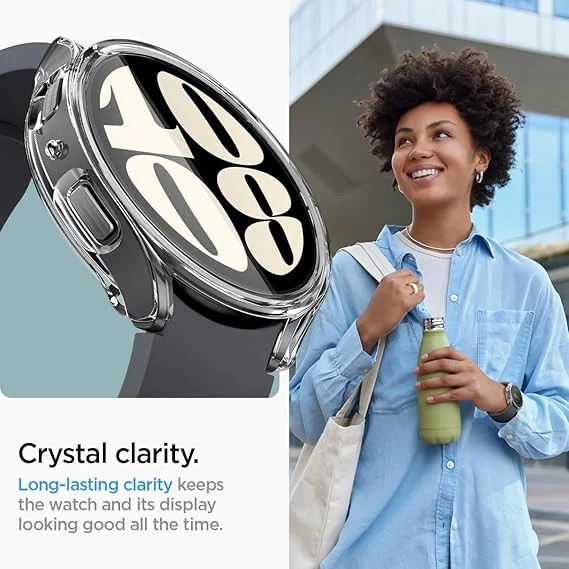 Spigen Ultra Hybrid - Samsung Galaxy Watch 6 (40MM) Hoesje - Transparant afbeelding 6