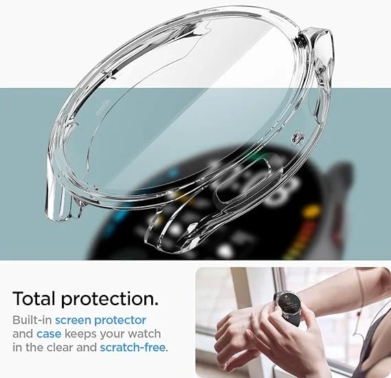 Spigen Ultra Hybrid - Samsung Galaxy Watch 6 (40MM) Hoesje - Transparant afbeelding 4
