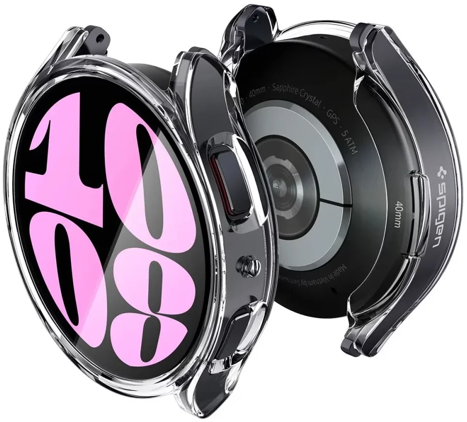 Spigen Ultra Hybrid - Samsung Galaxy Watch 6 (40MM) Hoesje - Transparant afbeelding 2