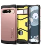 Spigen Tough Armor Google Pixel 7 Pro Hoesje Back Cover Roze Goud