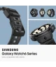 Spigen Rugged Armor Pro - Samsung Galaxy Watch 6 40MM - Hoesje en Bandje - Zwart