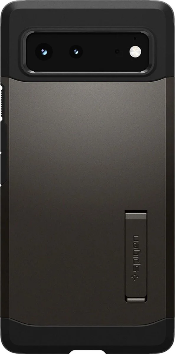 Spigen Tough Armor Google Pixel 6 Hoesje Back Cover Gunmetal afbeelding 3