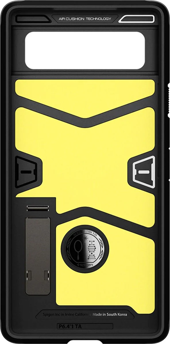 Spigen Tough Armor Google Pixel 6 Hoesje Back Cover Gunmetal afbeelding 4