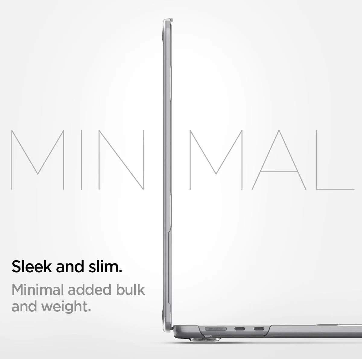 Spigen Thin Fit - MacBook Air 15 Inch M3/M2 Hoes - A3114 / A2941 - Transparant afbeelding 6