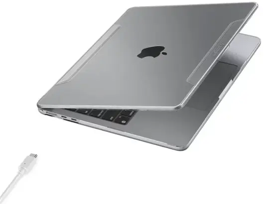 Spigen Thin Fit - MacBook Air 15 Inch M3/M2 Hoes - A3114 / A2941 - Transparant afbeelding 9
