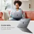 Spigen Thin Fit - MacBook Air 15 Inch M3/M2 Hoes - A3114 / A2941 - Transparant afbeelding 4