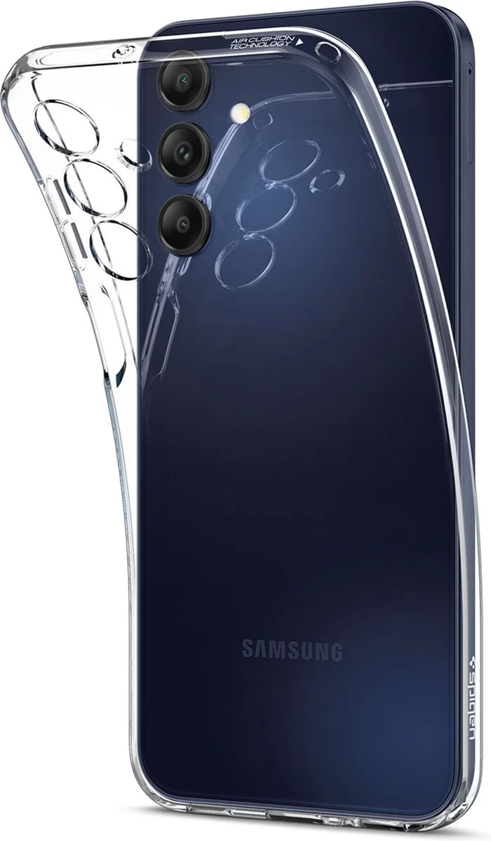 Spigen Crystal Flex Samsung Galaxy A15 Hoesje Back Cover Transparant afbeelding 2