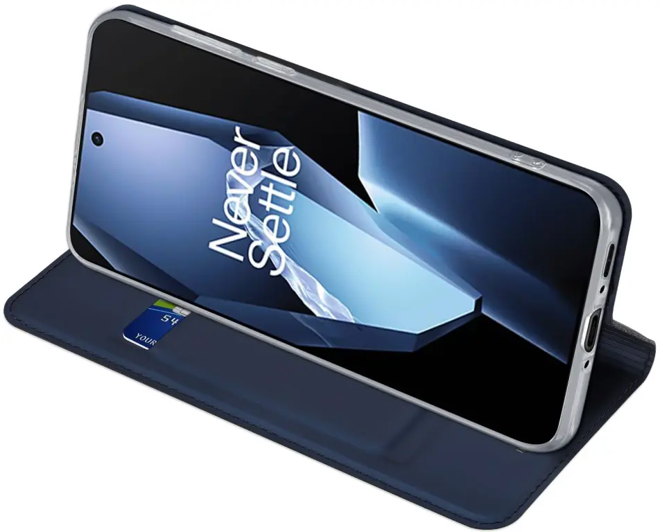 Dux Ducis Skin Pro OnePlus 13R Hoesje Portemonnee Book Case Blauw afbeelding 6