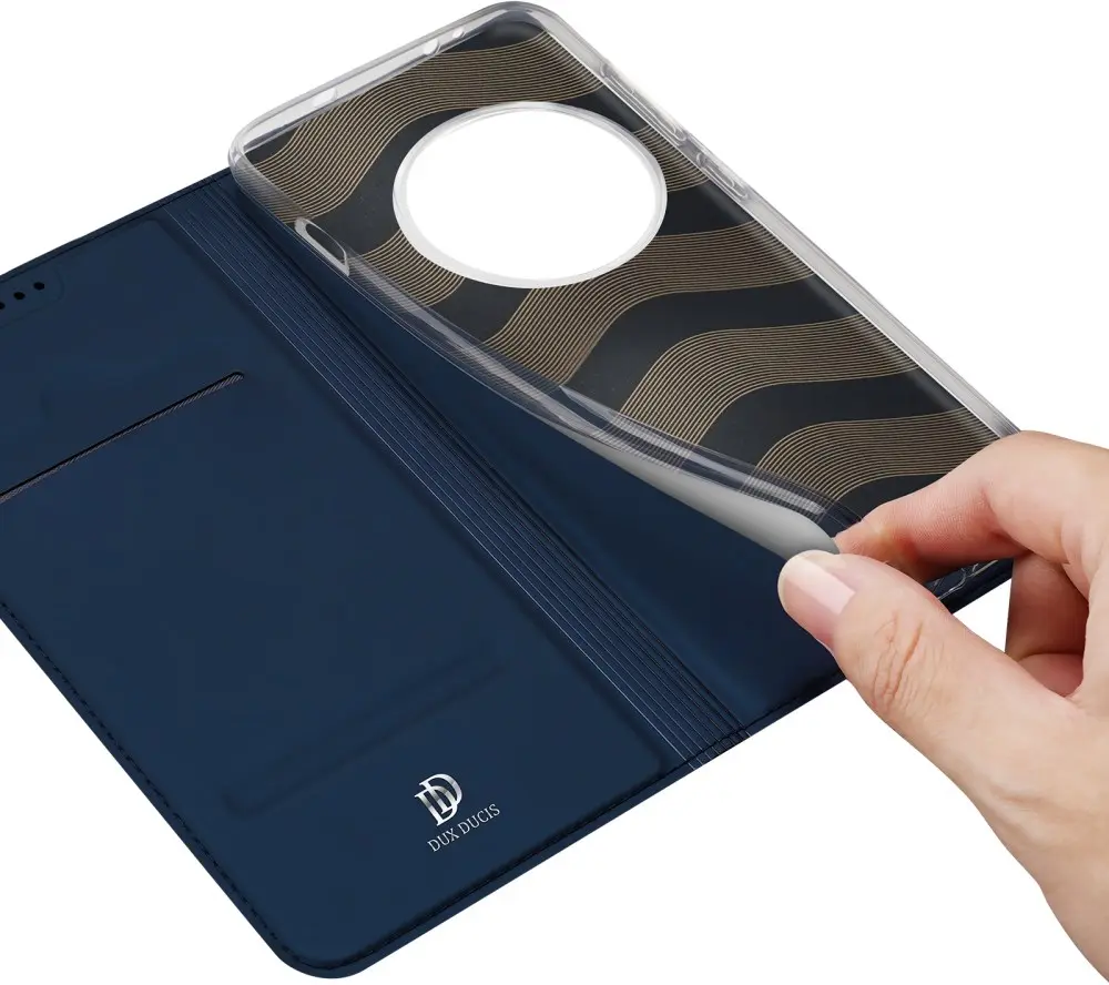 Dux Ducis Skin Pro OnePlus 13R Hoesje Portemonnee Book Case Blauw afbeelding 8