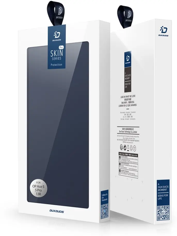 Dux Ducis Skin Pro OnePlus 13R Hoesje Portemonnee Book Case Blauw afbeelding 10