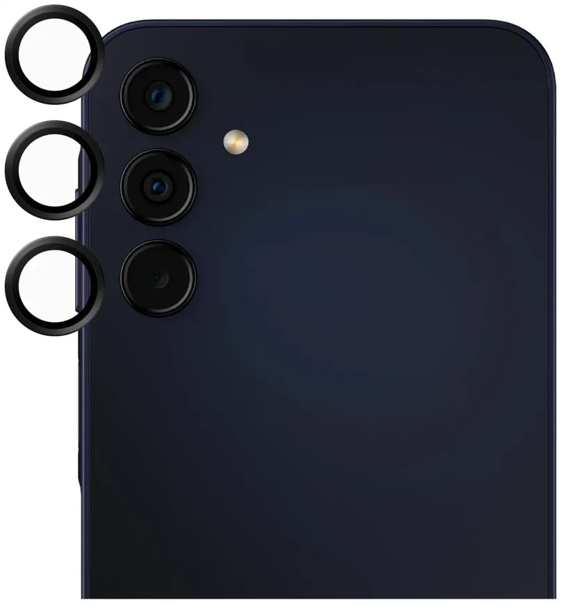 PanzerGlass SAFE Samsung Galaxy A15 Camera Protector Zwart afbeelding 2