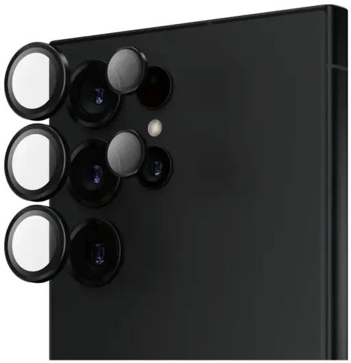 PanzerGlass SAFE Samsung Galaxy S24 Ultra Camera Protector Zwart afbeelding 2