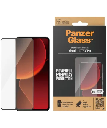 PanzerGlass Ultra-Wide Xiaomi 13T / 13T Pro Screen Protector Tempered Glass Screen Protectors