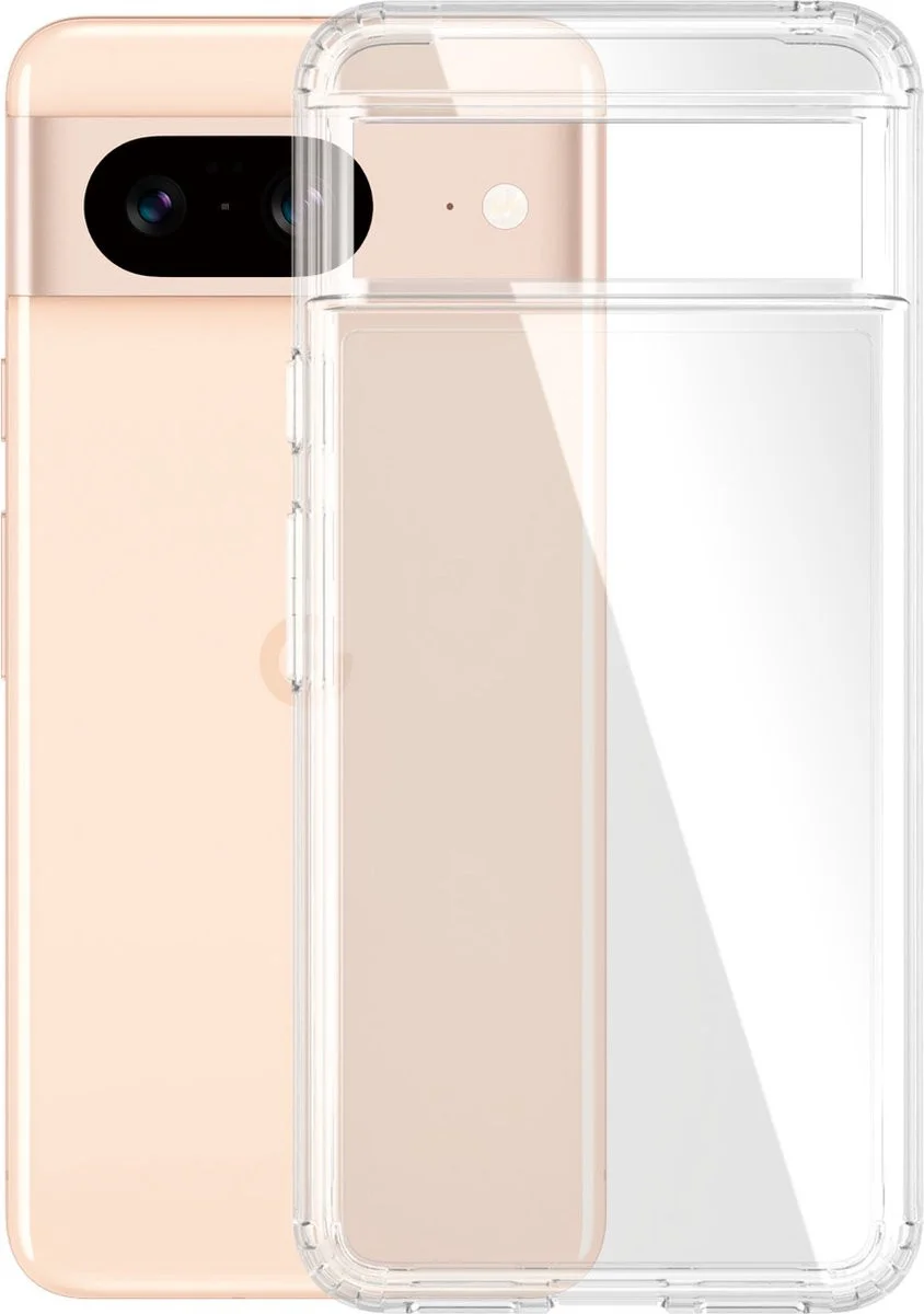 PanzerGlass HardCase Google Pixel 8 Hoesje Back Cover Transparant afbeelding 2