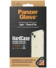 PanzerGlass HardCase D3O Apple iPhone 15 Plus Hoesje Back Cover Transparant