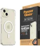 PanzerGlass HardCase D3O iPhone 15 Plus Hoesje MagSafe Back Cover Transparant