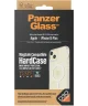 PanzerGlass HardCase D3O iPhone 15 Plus Hoesje MagSafe Back Cover Transparant