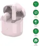 4smarts SkyBuds 2 TWS Bluetooth Headset ENC Draadloze Oordopjes Roze