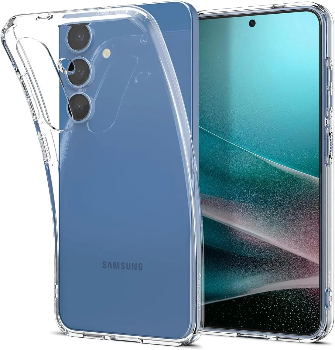 Spigen Liquid Crystal Samsung Galaxy S25 Plus Hoesje Back Cover Transparant afbeelding 1