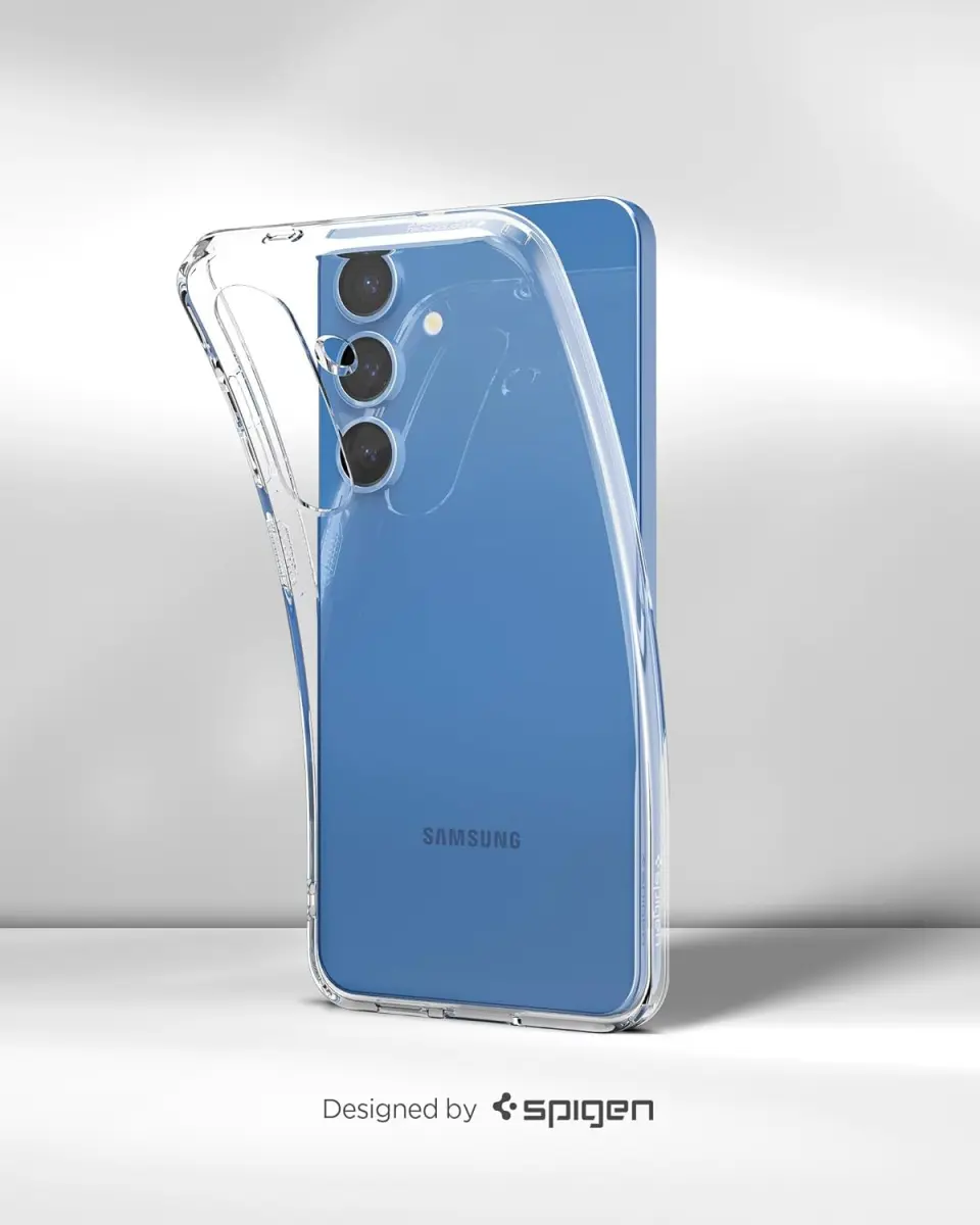 Spigen Liquid Crystal Samsung Galaxy S25 Plus Hoesje Back Cover Transparant afbeelding 2