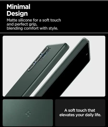 Spigen Thin Fit MagFit Samsung Galaxy S25 Hoesje Dun Back Cover Groen afbeelding 7