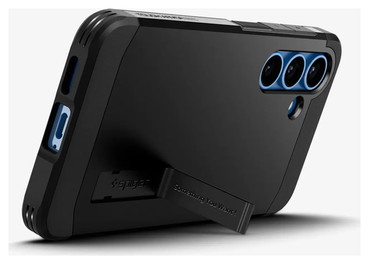 Spigen Tough Armor MagFit Samsung Galaxy S25 Plus Hoesje Zwart afbeelding 2