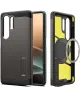 Spigen Tough Armor MagFit Samsung Galaxy S25 Ultra Hoesje Gunmetal