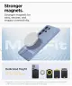 Spigen Parallax MagFit Samsung Galaxy S25 Ultra Hoesje Back Cover Paars