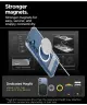 Spigen Ultra Hybrid S MagFit Samsung Galaxy S25 Hoesje Back Cover Wit