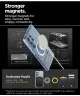 Spigen Ultra Hybrid S MagFit Samsung Galaxy S25 Ultra Hoesje Back Cover Wit