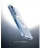 Spigen Crystal Hybrid MagFit Samsung Galaxy S25 Hoesje Back Cover Wit