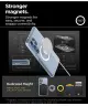 Spigen Crystal Hybrid MagFit Samsung Galaxy S25 Ultra Hoesje MagSafe Wit