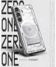 Spigen Ultra Hybrid MagFit Samsung Galaxy S25 Hoesje Back Cover Zero One Wit