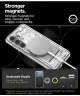 Spigen Ultra Hybrid MagFit Samsung Galaxy S25 Hoesje Back Cover Zero One Wit