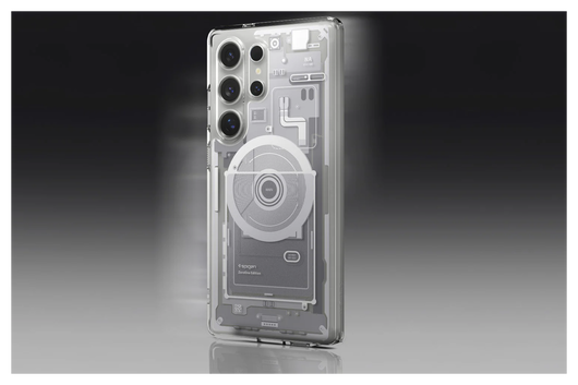 Spigen Ultra Hybrid MagFit Samsung Galaxy S25 Ultra Hoesje Zero One Wit afbeelding 8