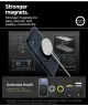 Spigen Ultra Hybrid MagFit Samsung Galaxy S25 Hoesje Back Cover Frosted Zwart