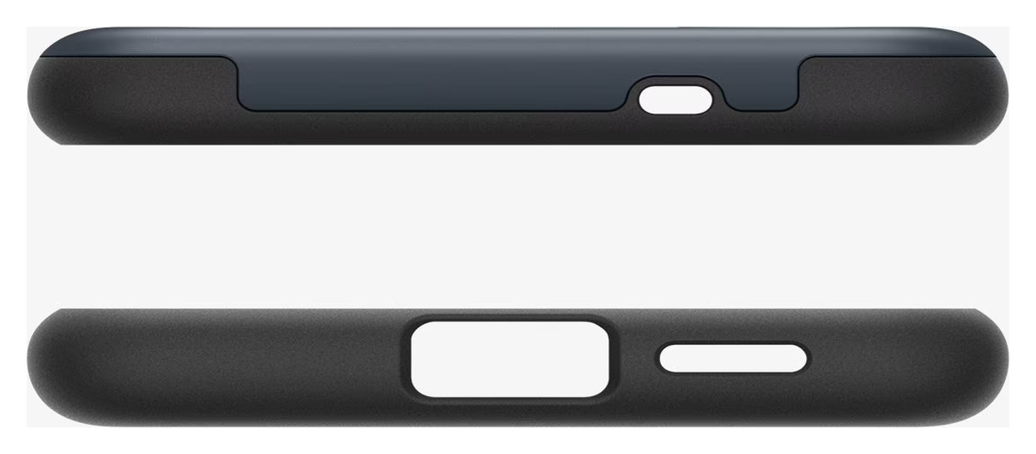 Spigen Slim Armor MagFit Samsung Galaxy S25 Hoesje Back Cover Metal Slate afbeelding 9