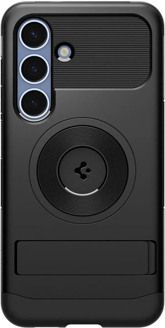 Spigen Slim Armor MagFit Samsung Galaxy S25 Plus Hoesje MagSafe Zwart afbeelding 3