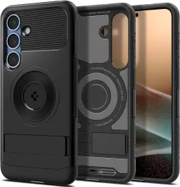 Spigen Slim Armor MagFit Samsung Galaxy S25 Plus Hoesje MagSafe Zwart