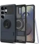 Spigen Slim Armor MagFit Samsung Galaxy S25 Ultra Hoesje Back Cover Metal Slate