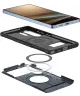 Spigen Slim Armor MagFit Samsung Galaxy S25 Ultra Hoesje Back Cover Metal Slate