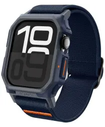 Spigen Lite Fit Pro - Apple Watch 10 46MM Hoesje en Bandje - Blauw