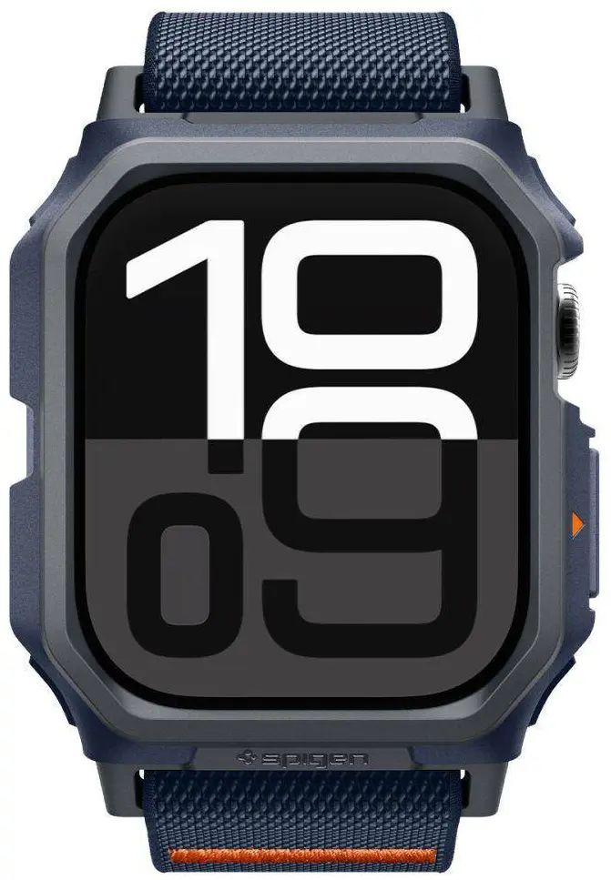 Spigen Lite Fit Pro - Apple Watch 10 46MM Hoesje en Bandje - Blauw afbeelding 13