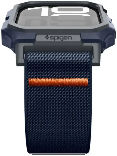 Spigen Lite Fit Pro - Apple Watch 10 46MM Hoesje en Bandje - Blauw afbeelding 10