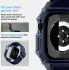 Spigen Lite Fit Pro - Apple Watch 10 46MM Hoesje en Bandje - Blauw afbeelding 5