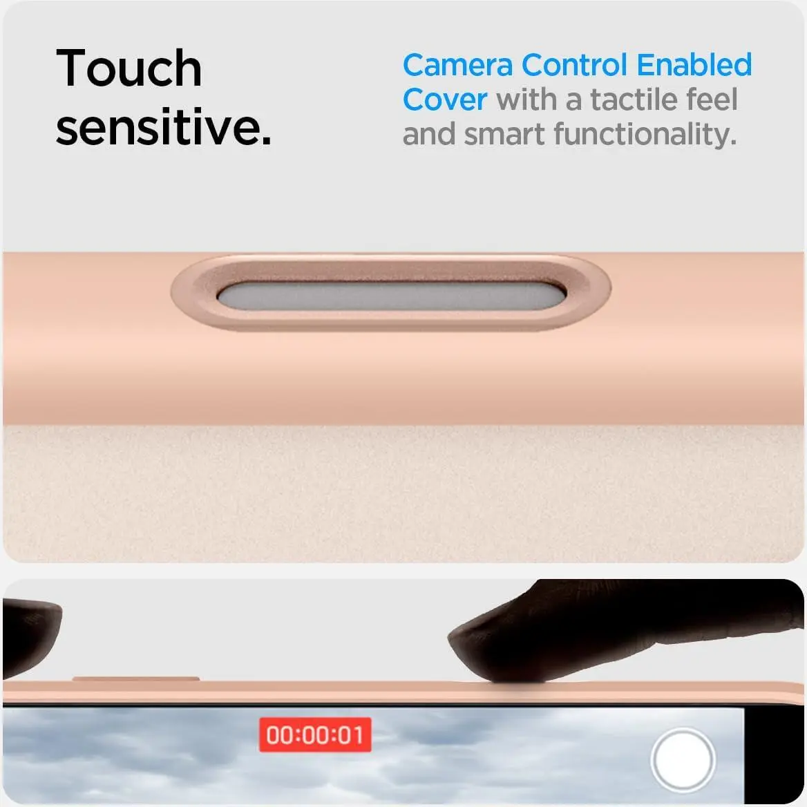Spigen Ultra Hybrid T iPhone 16 Pro Max Hoesje MagSafe Roze Titanium afbeelding 8