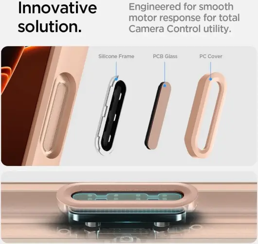 Spigen Ultra Hybrid T iPhone 16 Pro Max Hoesje MagSafe Roze Titanium afbeelding 7