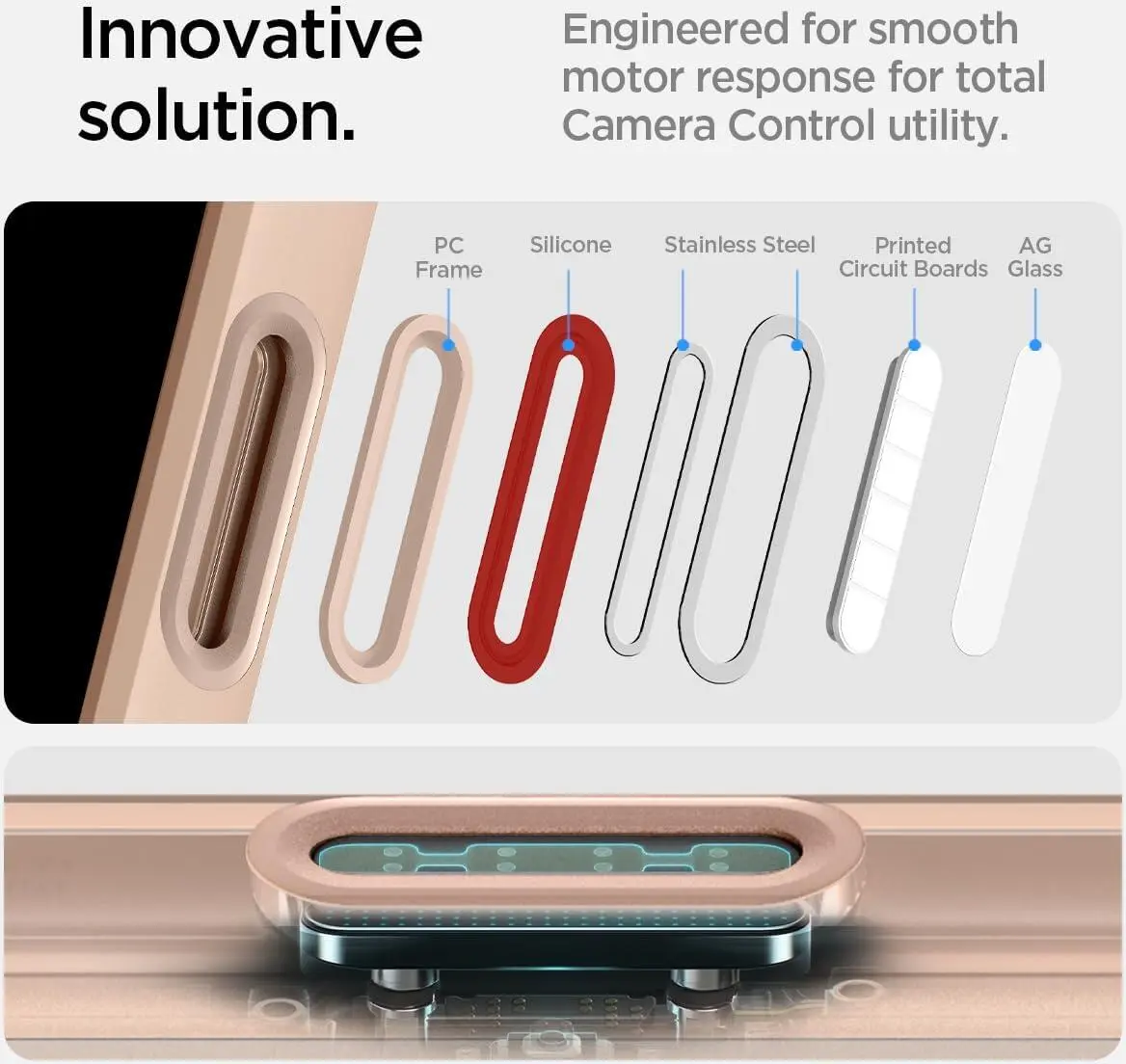 Spigen Ultra Hybrid T iPhone 16 Pro Hoesje MagSafe Back Cover Roze afbeelding 6