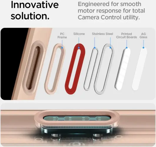 Spigen Ultra Hybrid T iPhone 16 Pro Hoesje MagSafe Back Cover Roze afbeelding 6